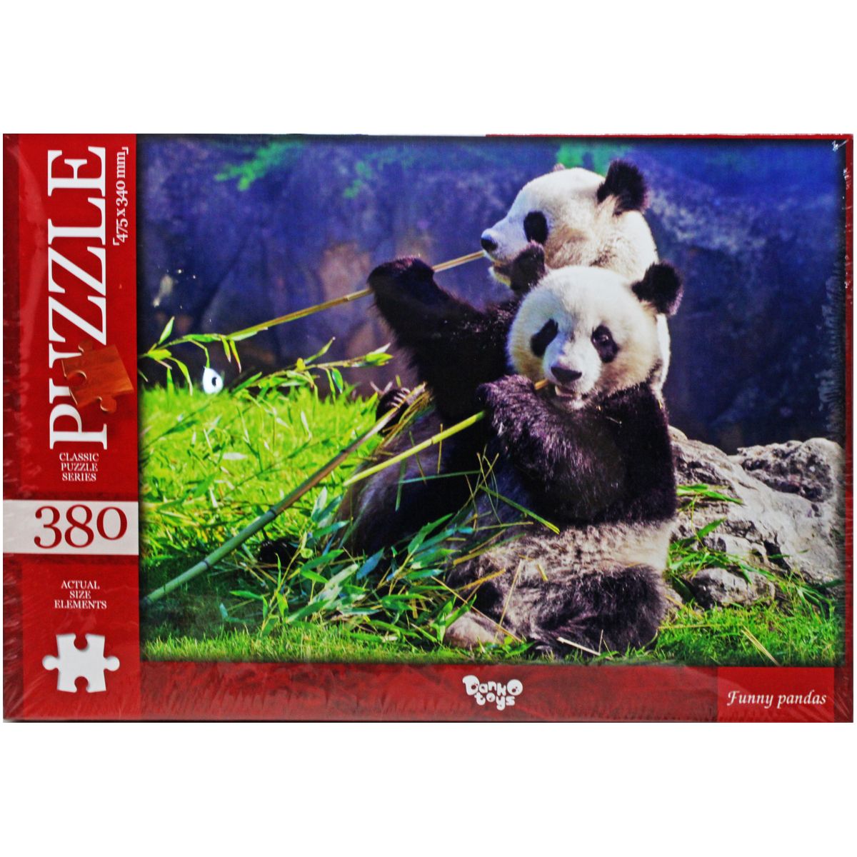 Пазл "Funny pandas" (380 елементів)