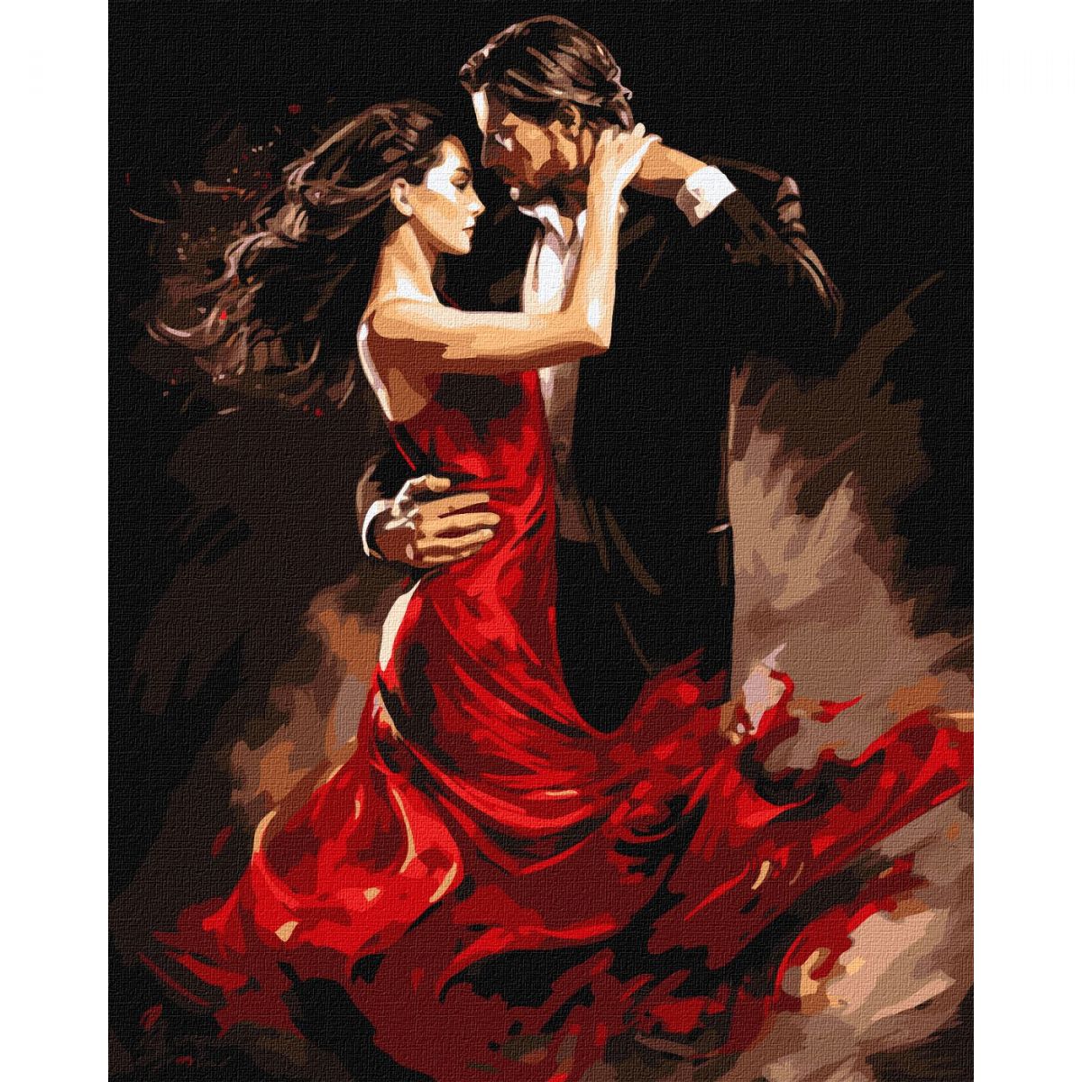 Картина по номерам "Танго любви" 40х50 см
