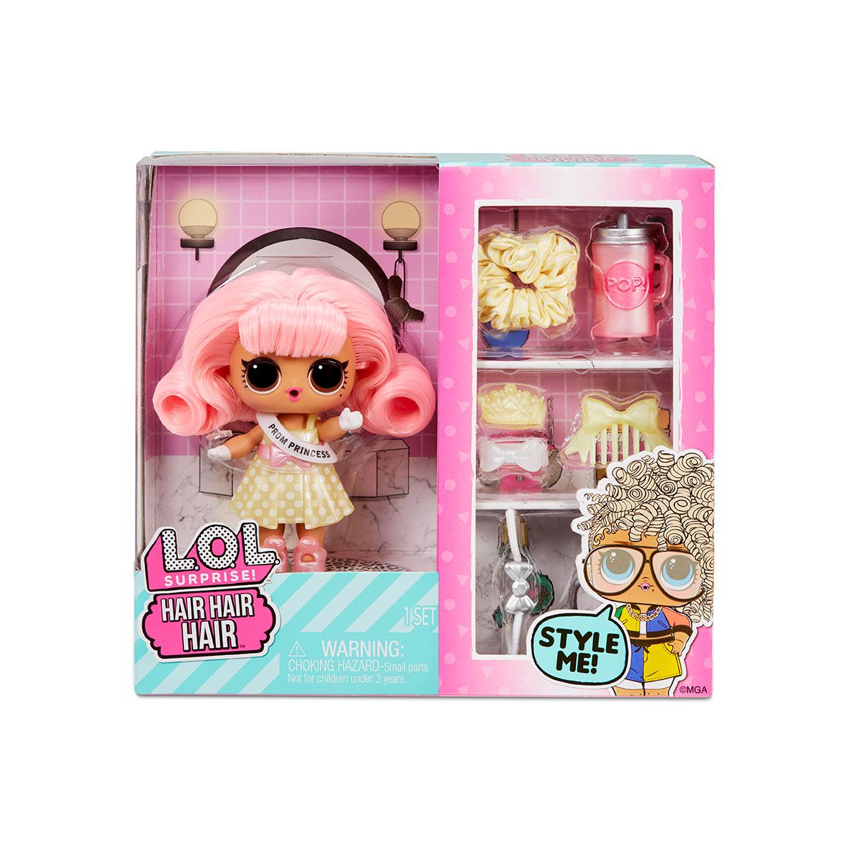 Лялька LOL серії ʼʼHair Hair Hairʼʼ, рожева