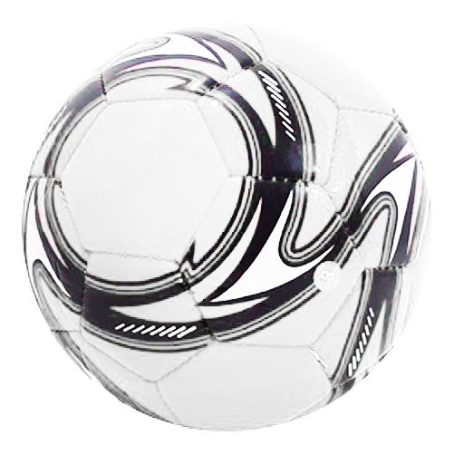 Мяч футбольный №2 лакированный (белый)