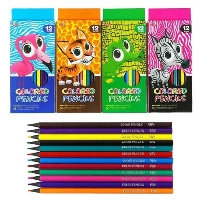 Набір олівців "Colored Pencils" (12 шт)