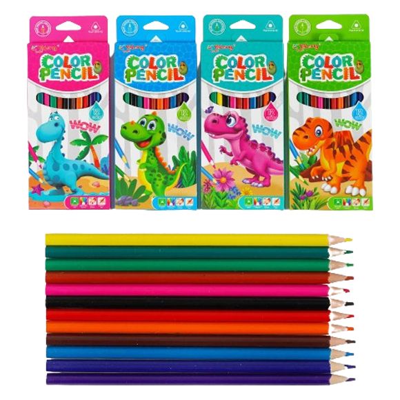 Набор карандашей "Color Pencils" (12 шт)