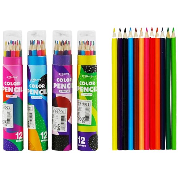 Набір кольорових олівців "Color pencil" (12 шт)