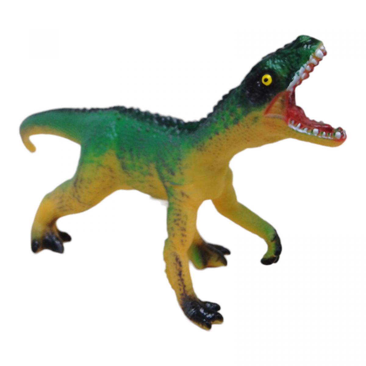 Динозавр резиновый со звуком "Велоцираптор"