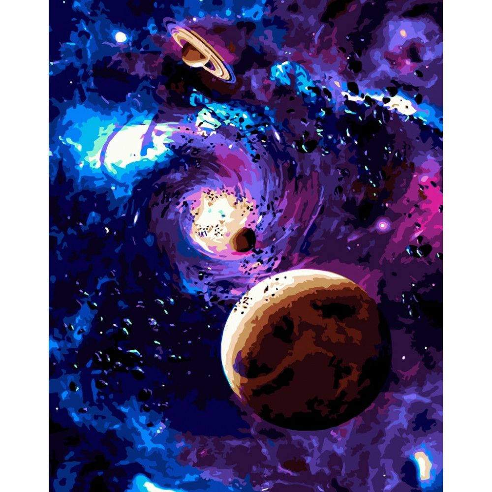 Картина по номерах "Всесвіт.  Космос" 40x50 см