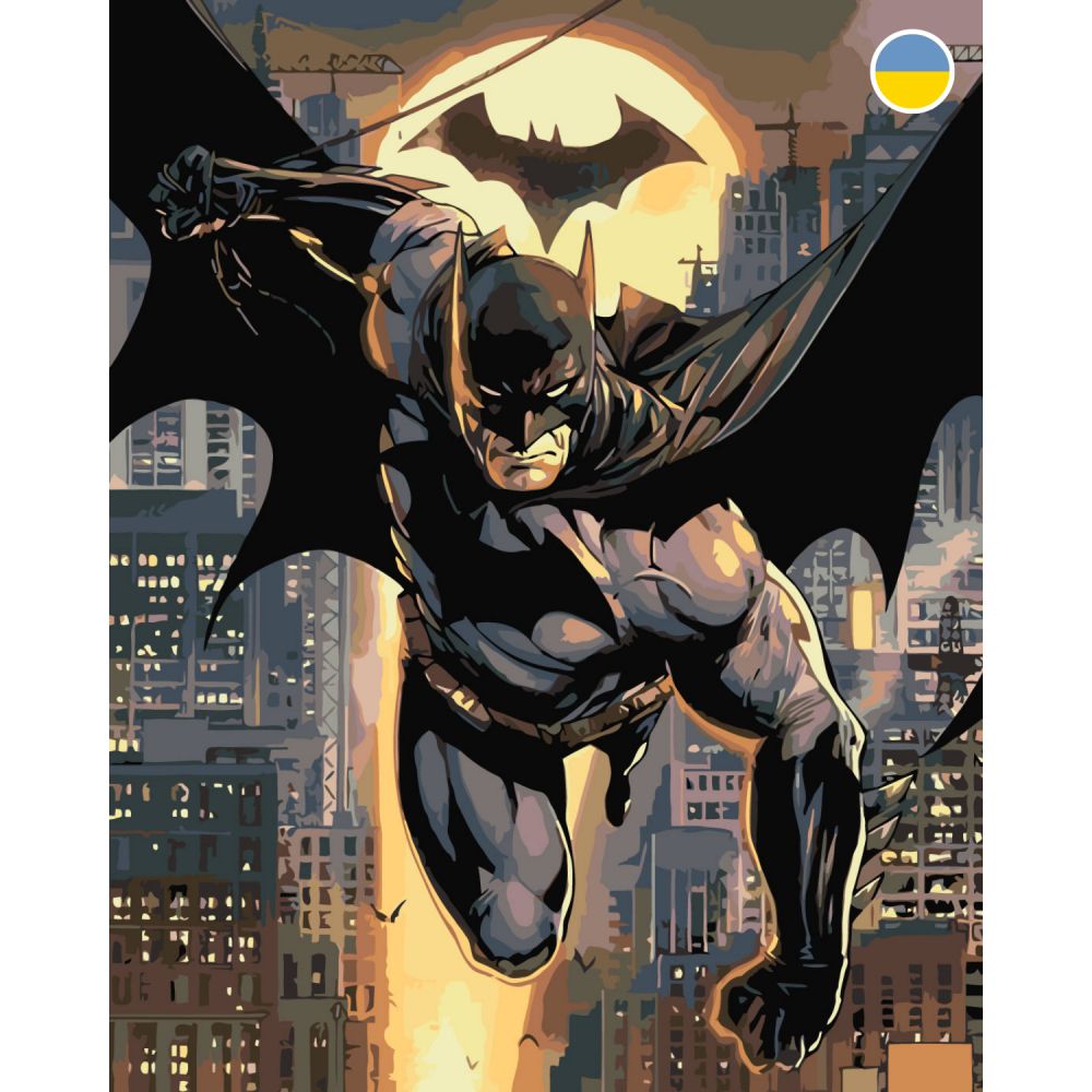 Картина по номерах "Бетмен" 40x50 см