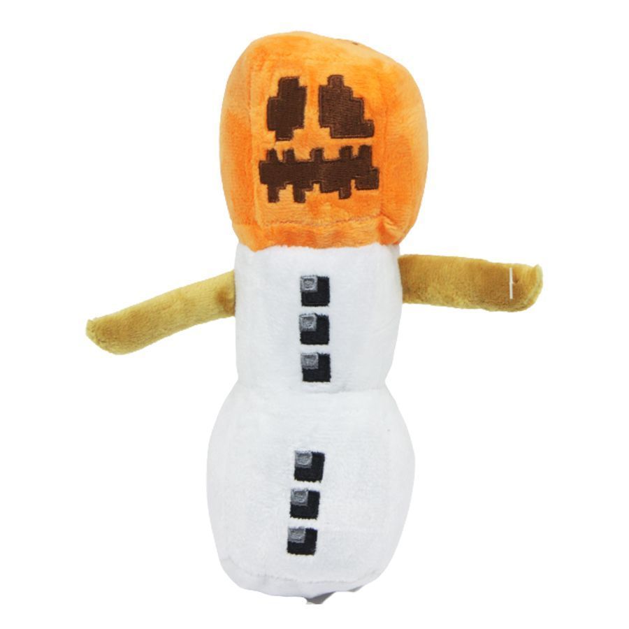 Мʼяка іграшка персонаж "Minecraft Сніговик"