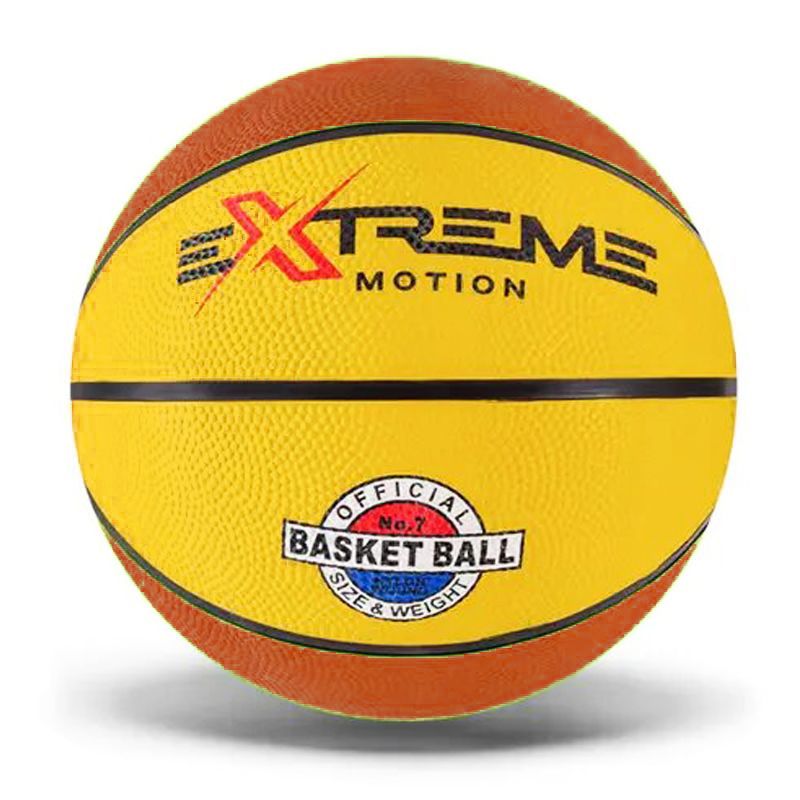 Мʼяч баскетбольний №7 "Extreme" (жовтий+помаранчевий)