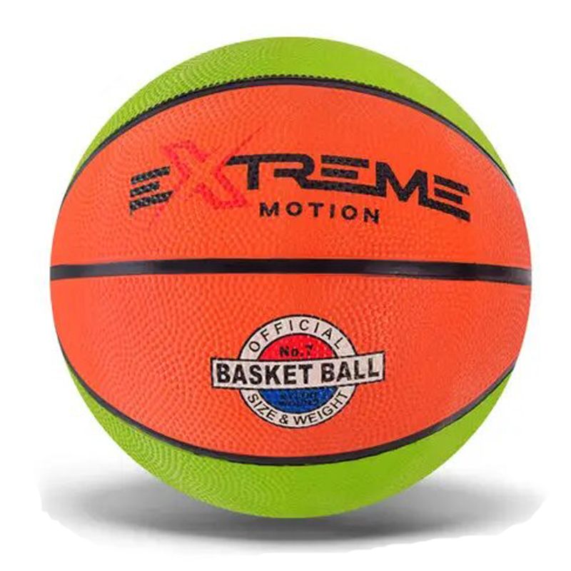 Мʼяч баскетбольний №7 "Extreme" (зелений+помаранчевий)