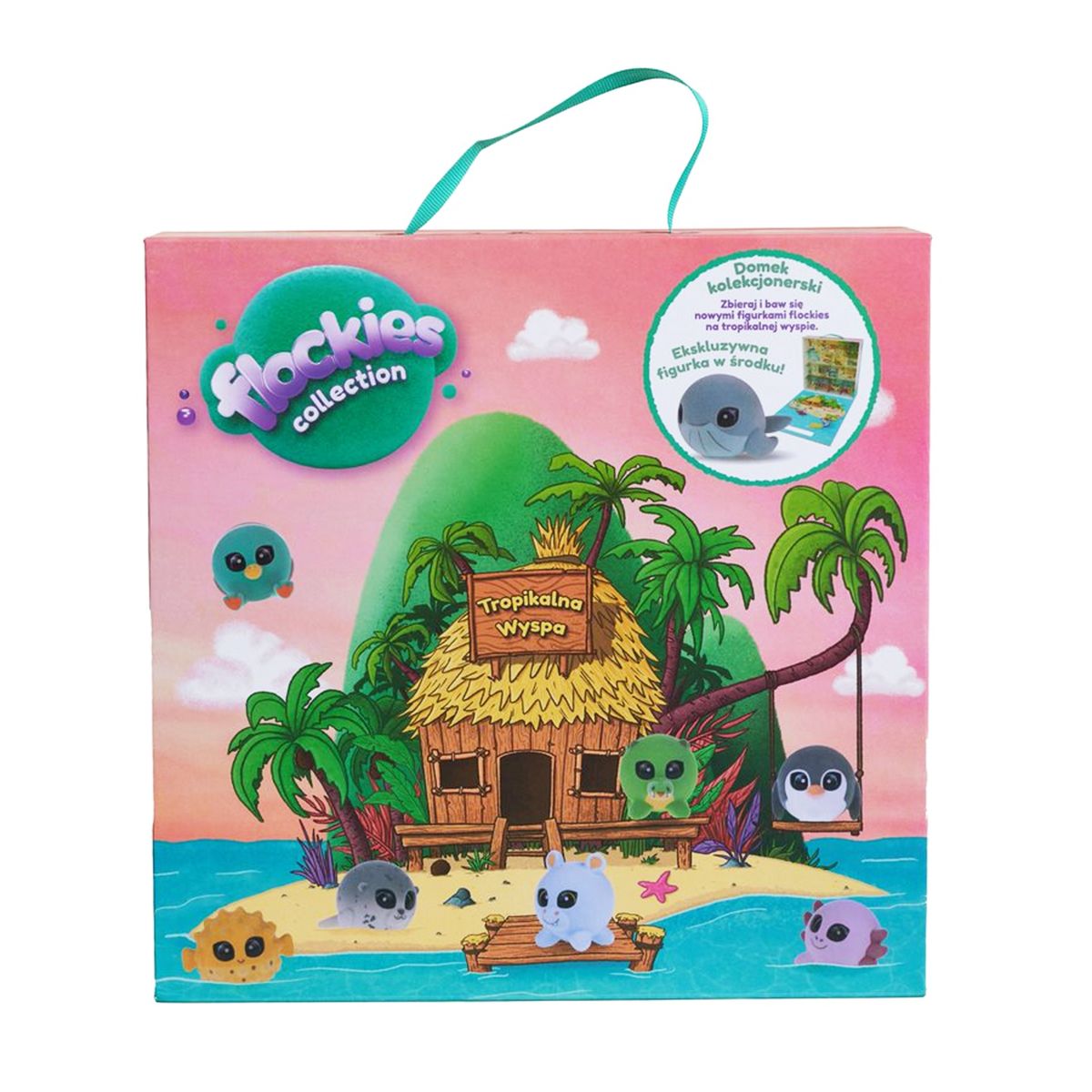 Коллекционный игровой набор "FLOCKIES - Тропический остров"