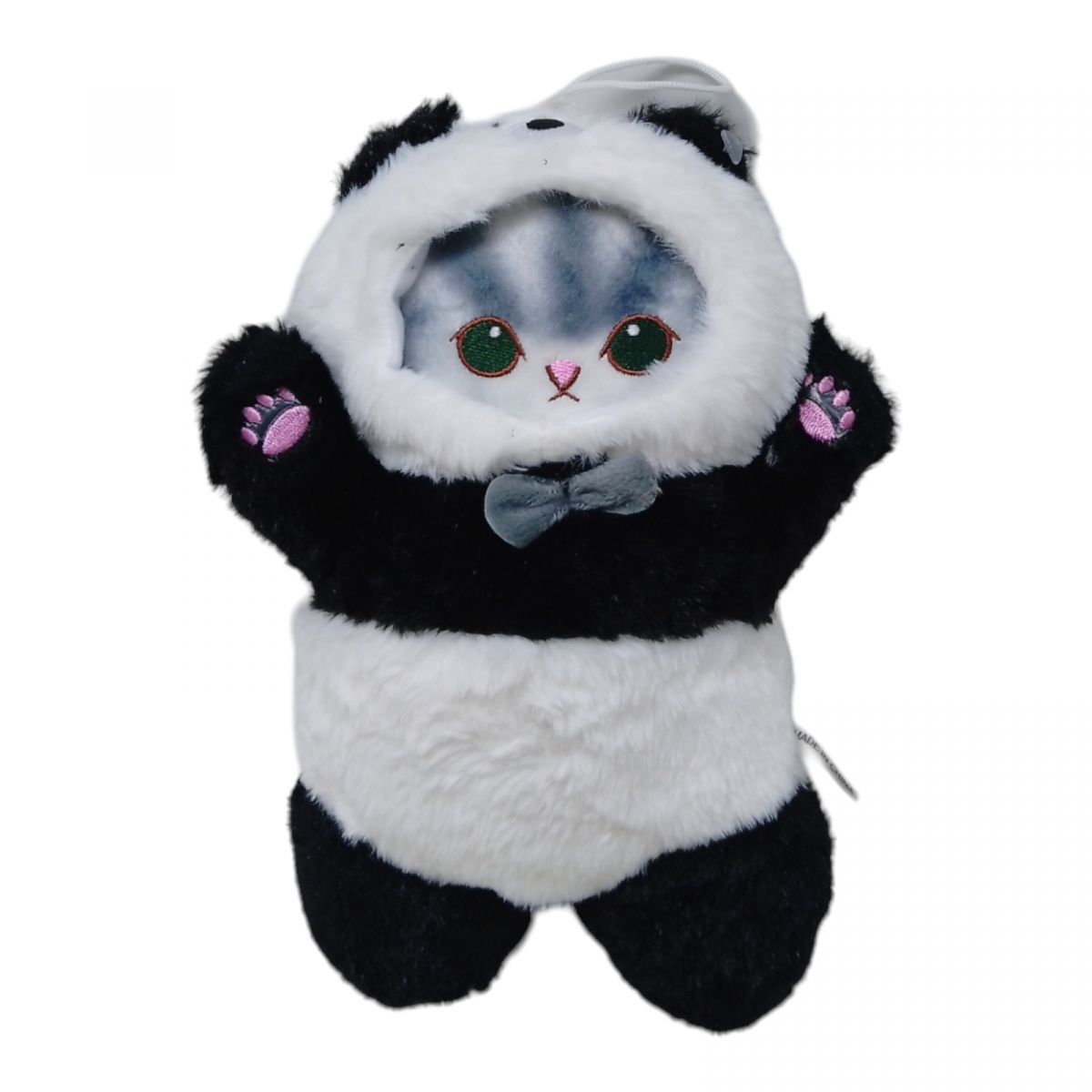 Мягкая игрушка "Котик в костюме панды: Anime Cat Mofusand Plush Toys", 27 см