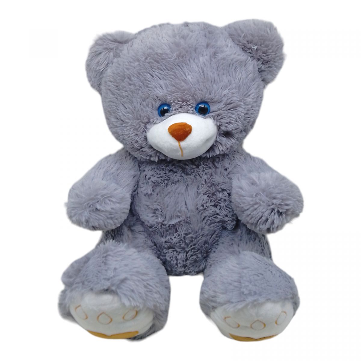 Мягкая игрушка "Медведь Лакомка", 55 см (серый)