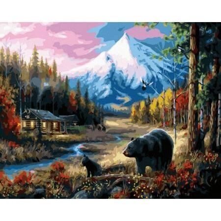 Картина за номерами "Мешканці Аляски" 40х50 см