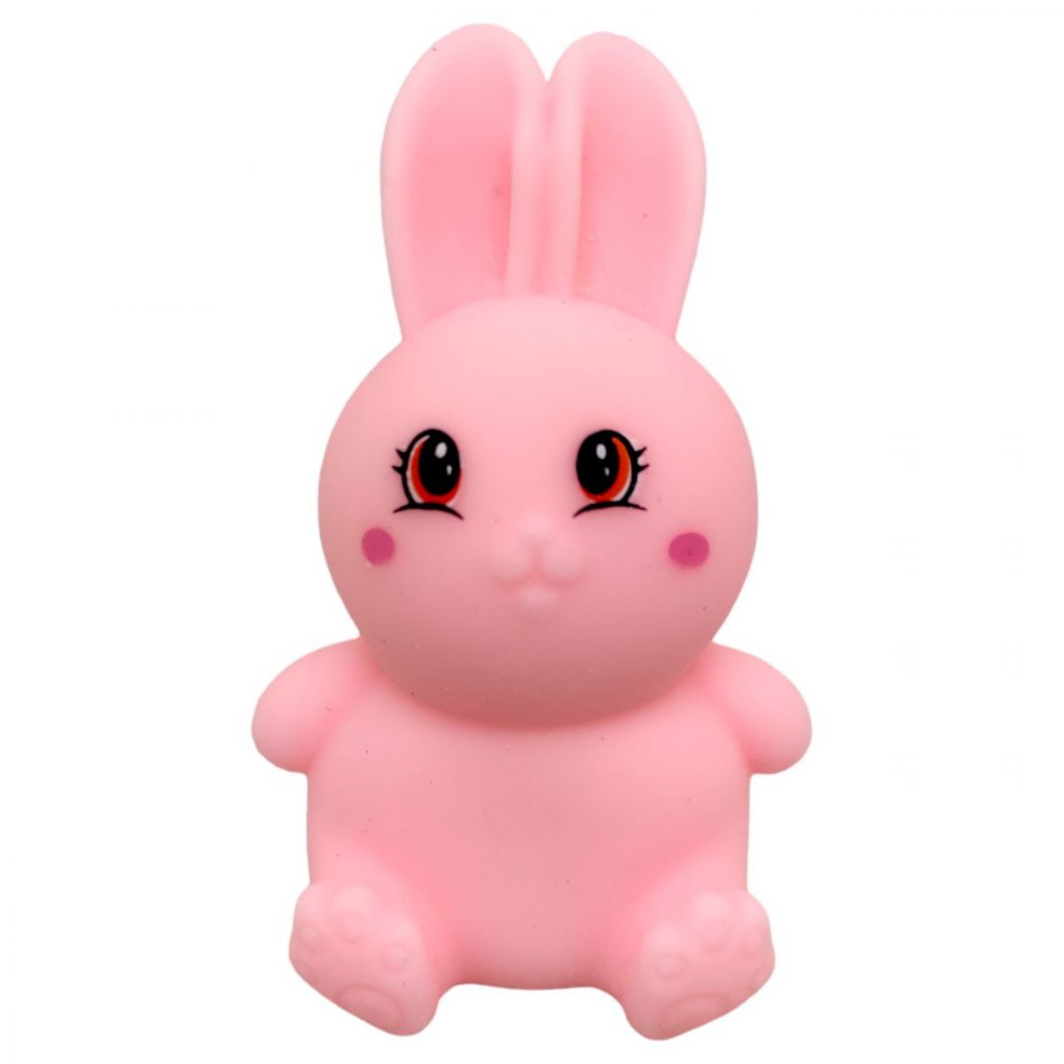 Іграшка антистрес "Кролик", піна, рожевий