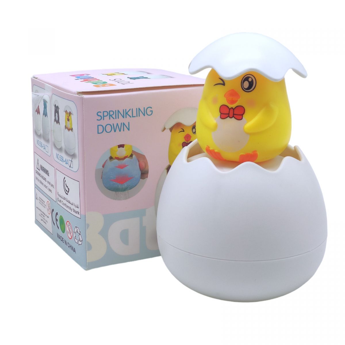 Іграшка для ванни "Курчатко в яйці"