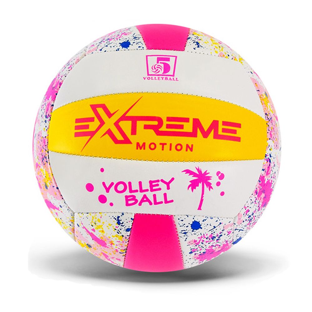 Мяч волейбольный №5 "Extreme Motion" (розовый)