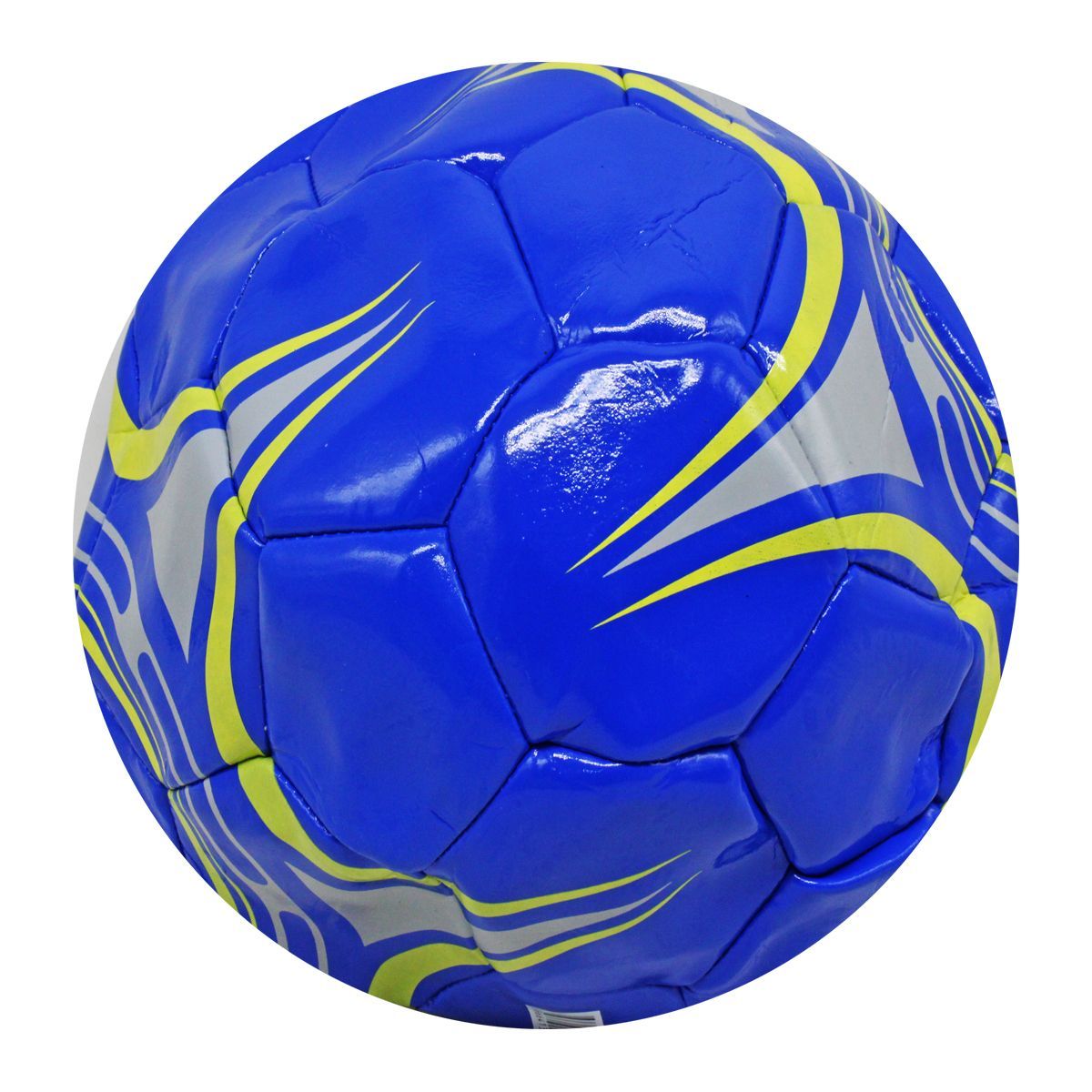 Уцінка.  Мʼяч футбольний №5 дитячий (синій) балон надувся, а основа м'яча ні