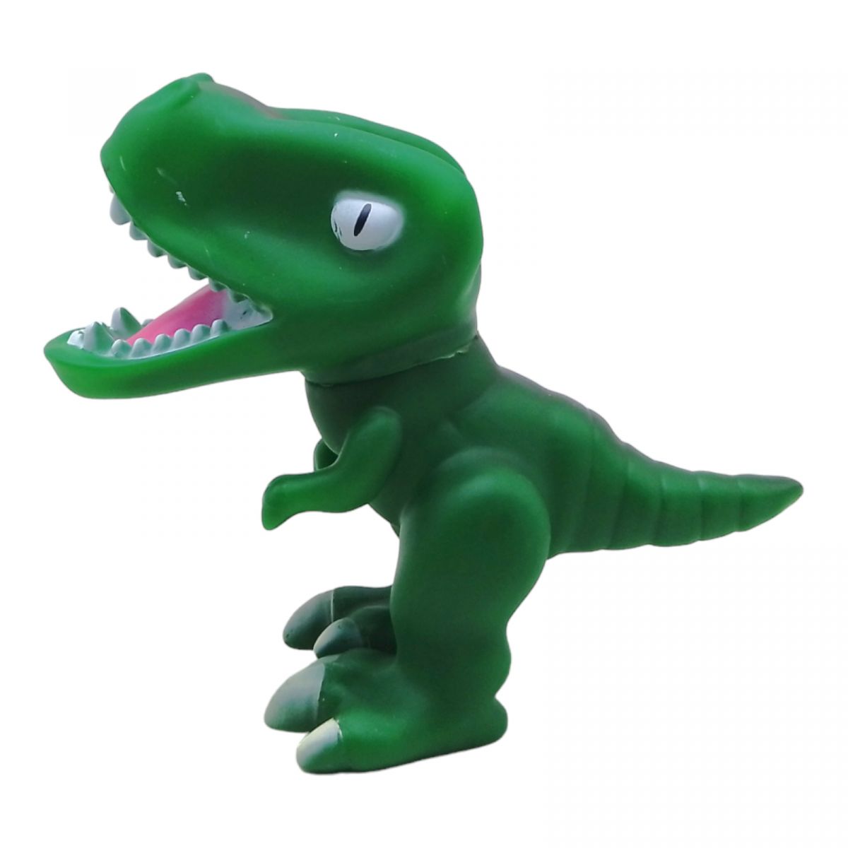 Резиновая игрушка "Динозавр" (изумрудный)