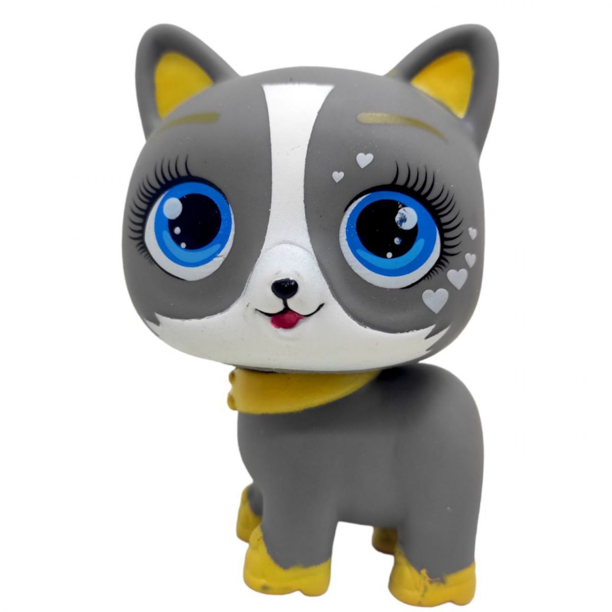 Ігрова фігурка "Animal world", котик сірий