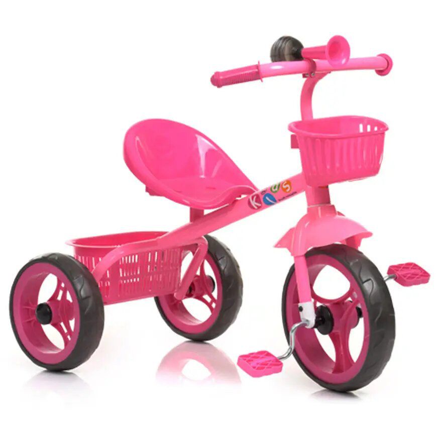 Велосипед триколісний "Profi Kids" (рожевий)