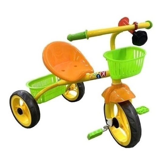 Велосипед триколісний "Profi Kids" (жовтий)