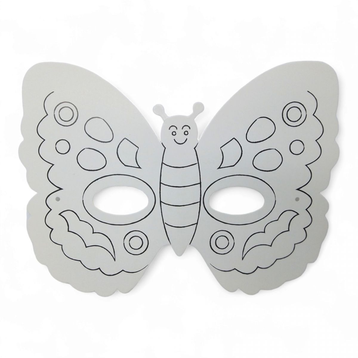 Маска-розмальовка на резинці "Метелик"