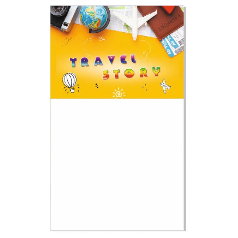 Блокнот на магніті "Travel story / Відпустка"