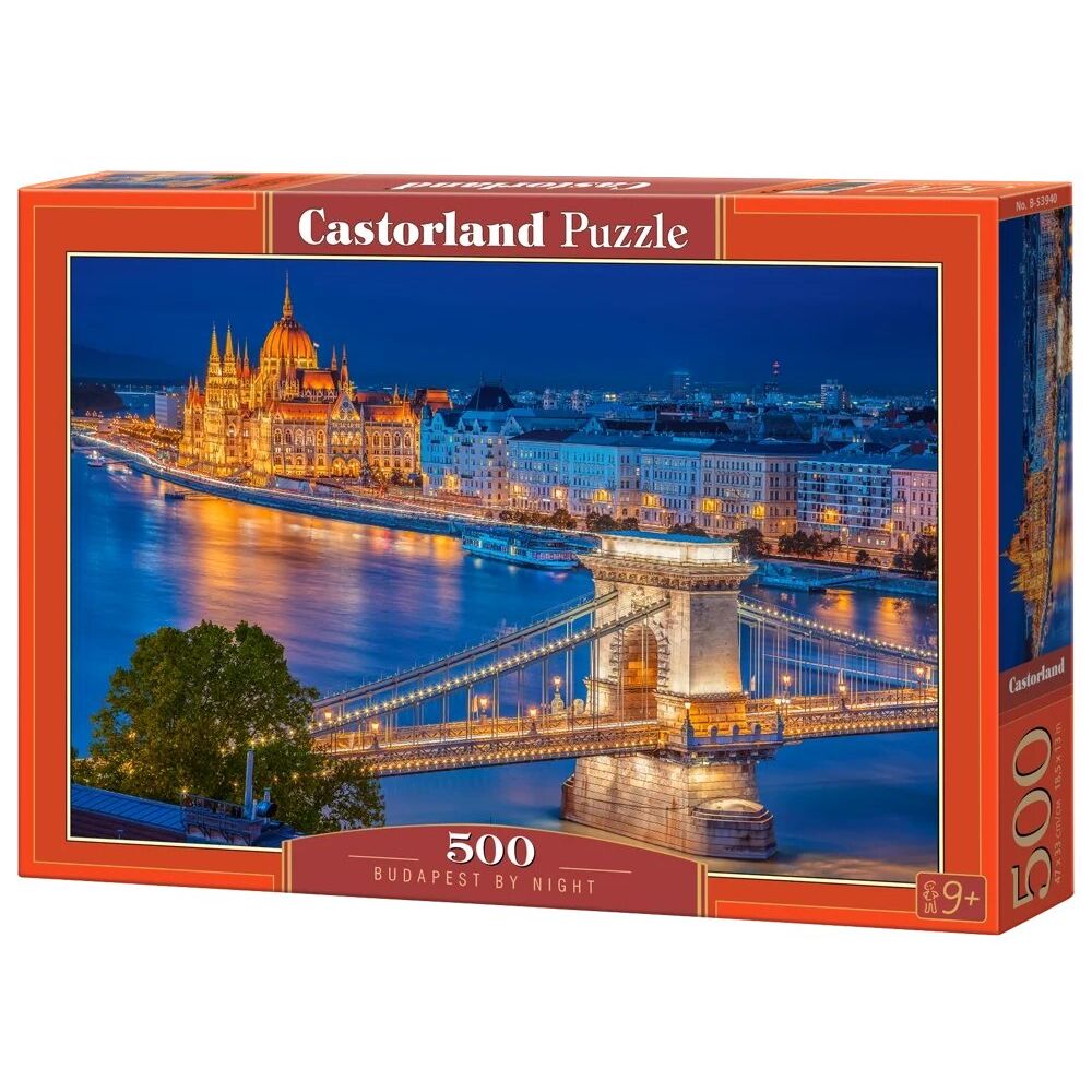 Пазл "Нічний Будапешт" (500 елементів)