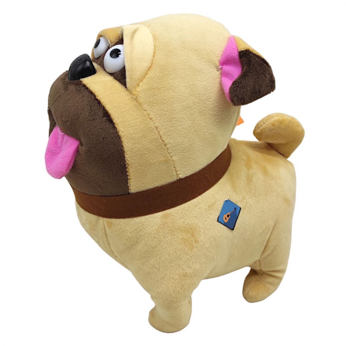 Мягкая игрушка со звуком "Тайная жизнь домашних животных: Мопс Мэл", 25 см