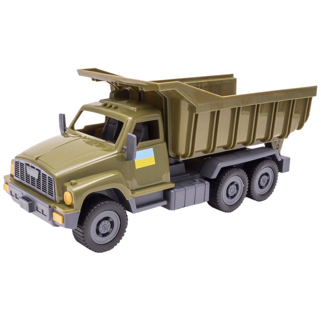 Пластиковая машинка "Военный грузовик", 35 см