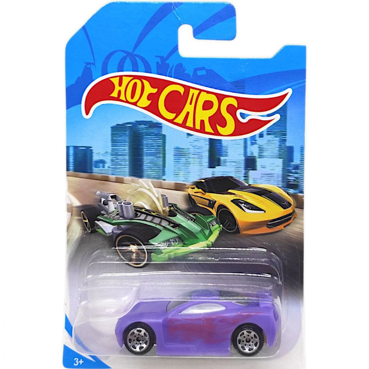 Машинка пластикова "Hot CARS: Rescue Racing" (фіолетовий)