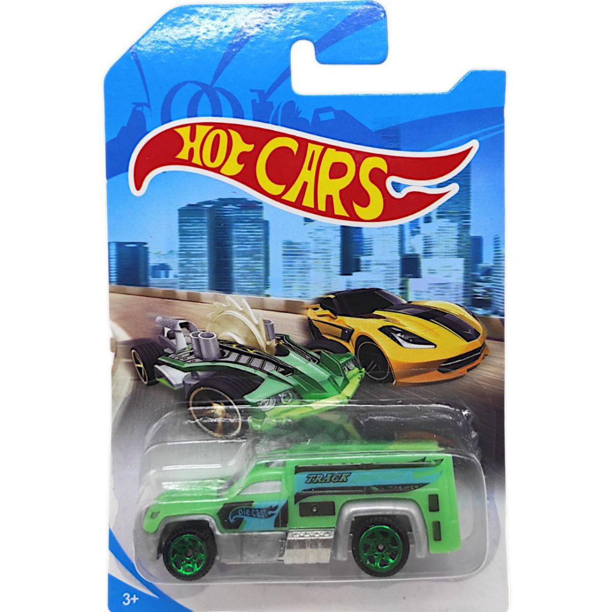 Машинка пластикова "Hot CARS: Land Crusher" (зелений)