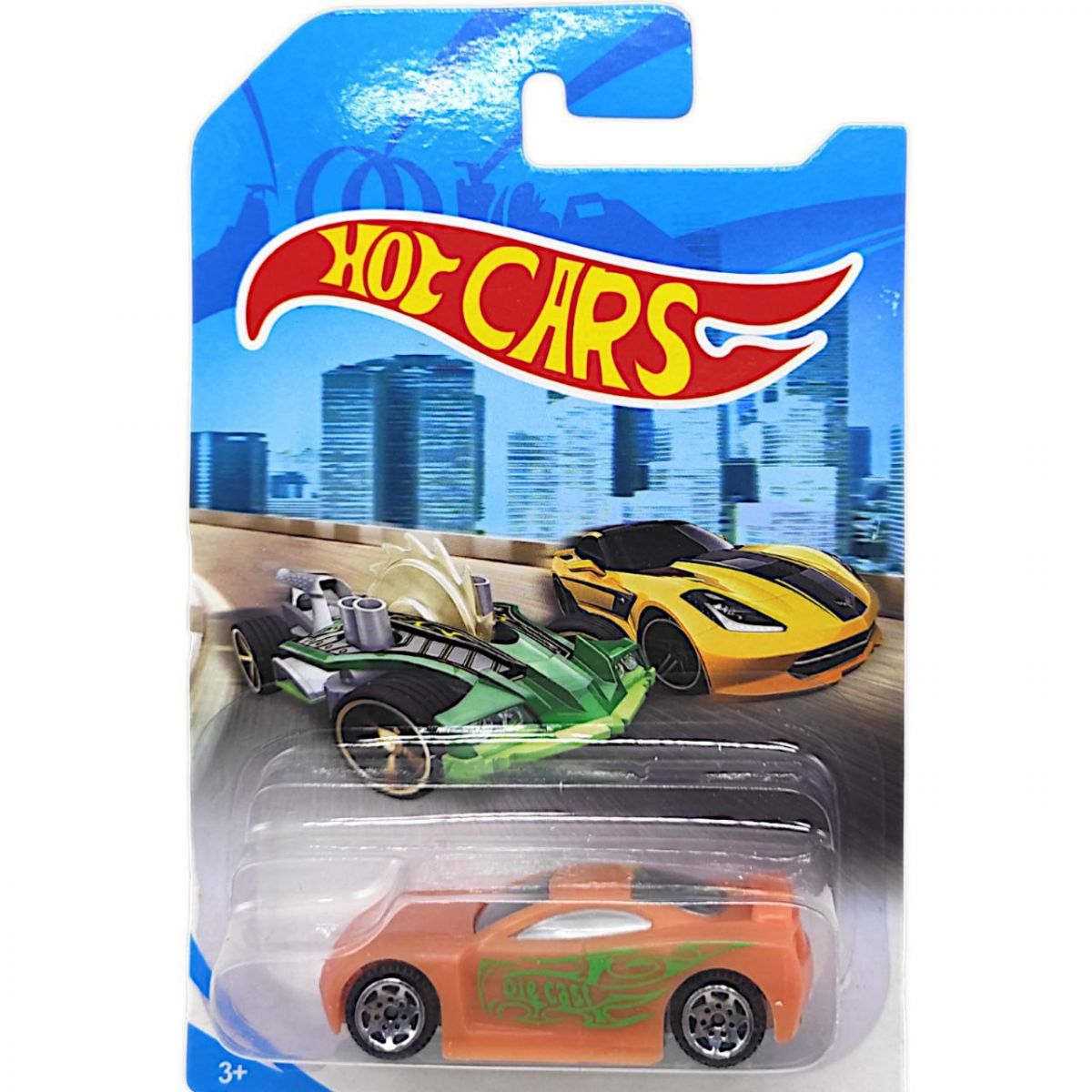 Машинка пластикова "Hot CARS: Rescue Racing" (помаранчевий)