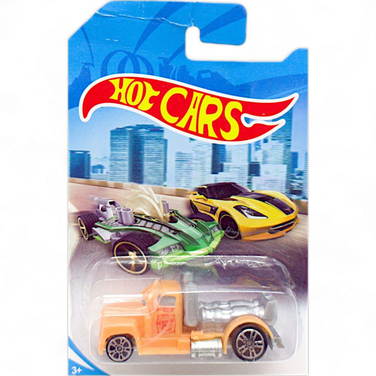 Машинка пластиковая "Hot CARS: Тягач" (оранжевый)