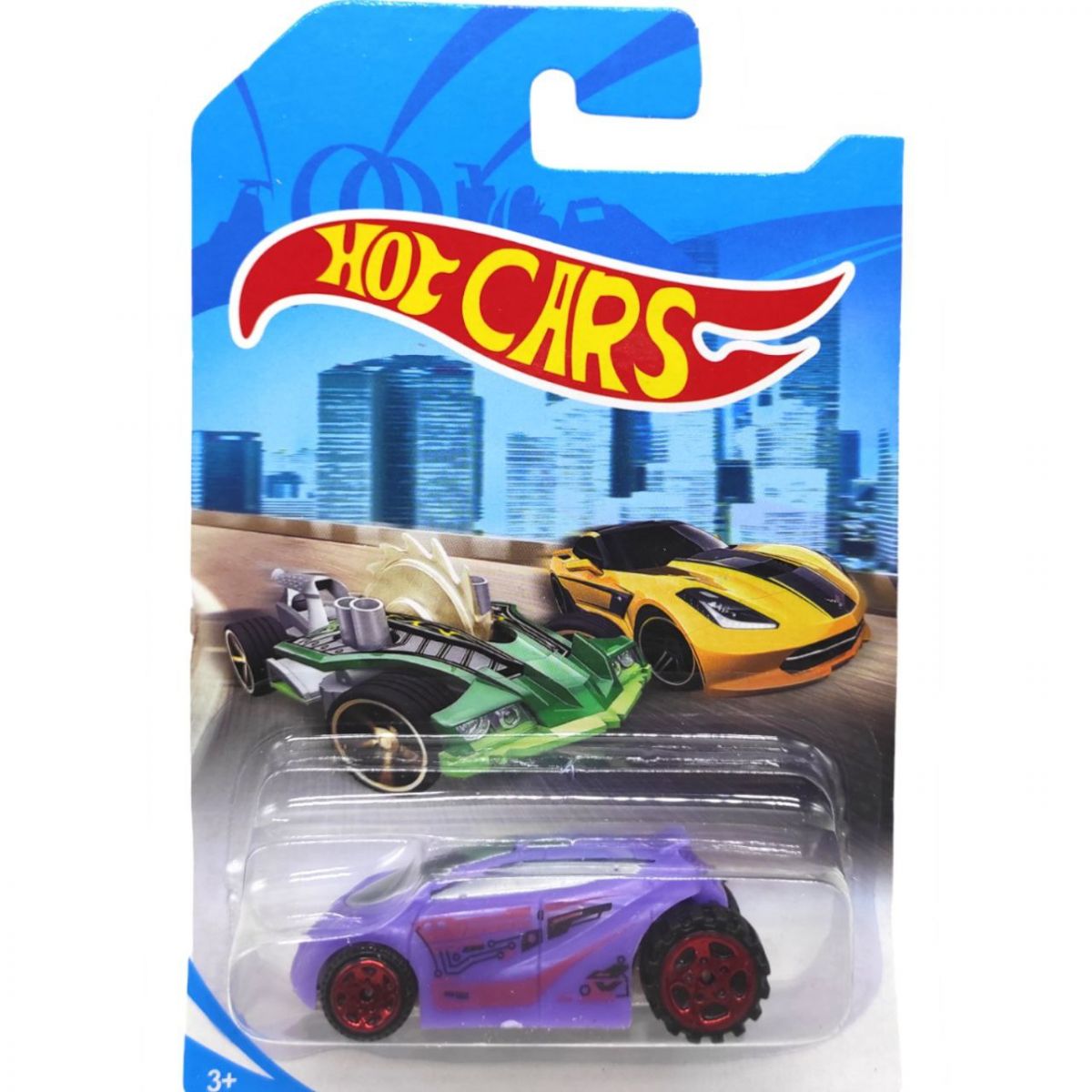Машинка пластикова "Hot CARS" (фіолетовий)