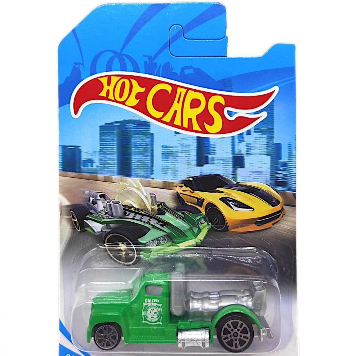Машинка пластикова "Hot CARS: Тягач" (зелений)