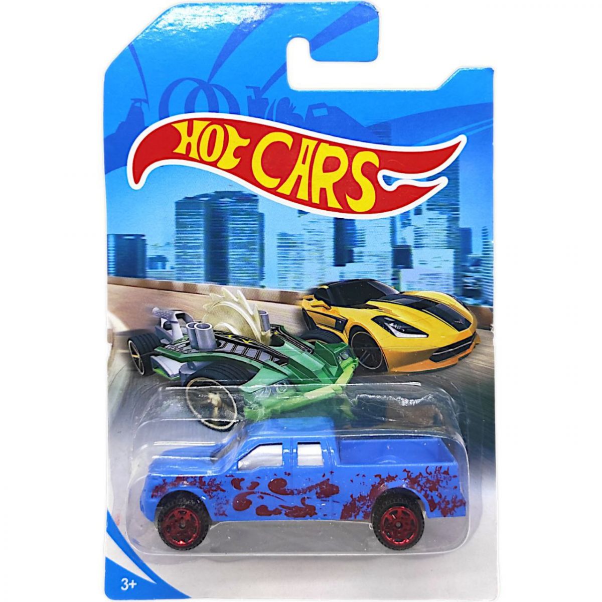Машинка пластикова "Hot CARS: Пікап" (синій)