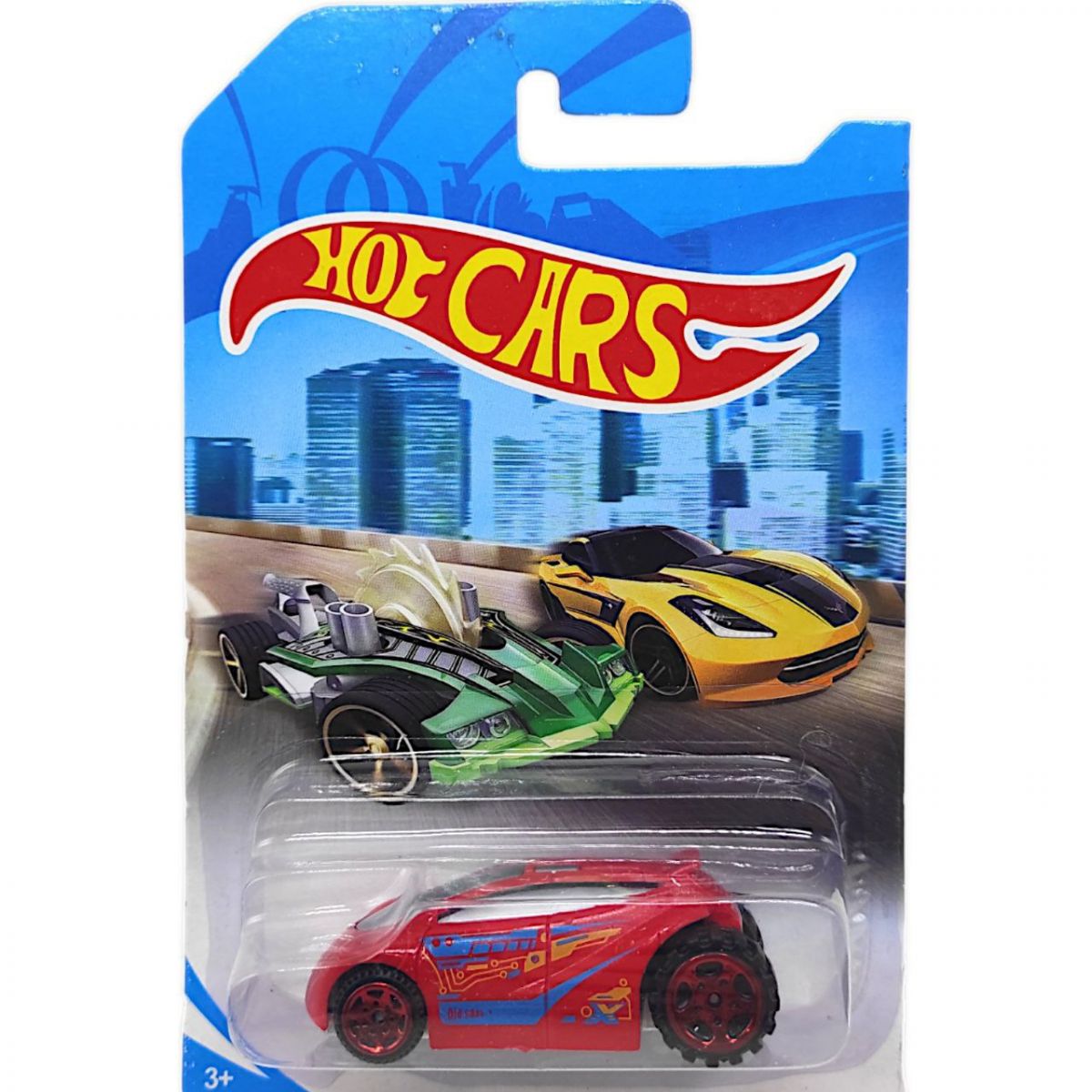 Машинка пластикова "Hot CARS" (червоний)