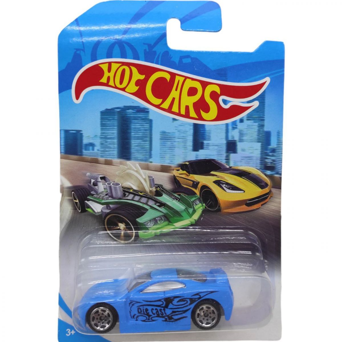 Машинка пластикова "Hot CARS" (синій)
