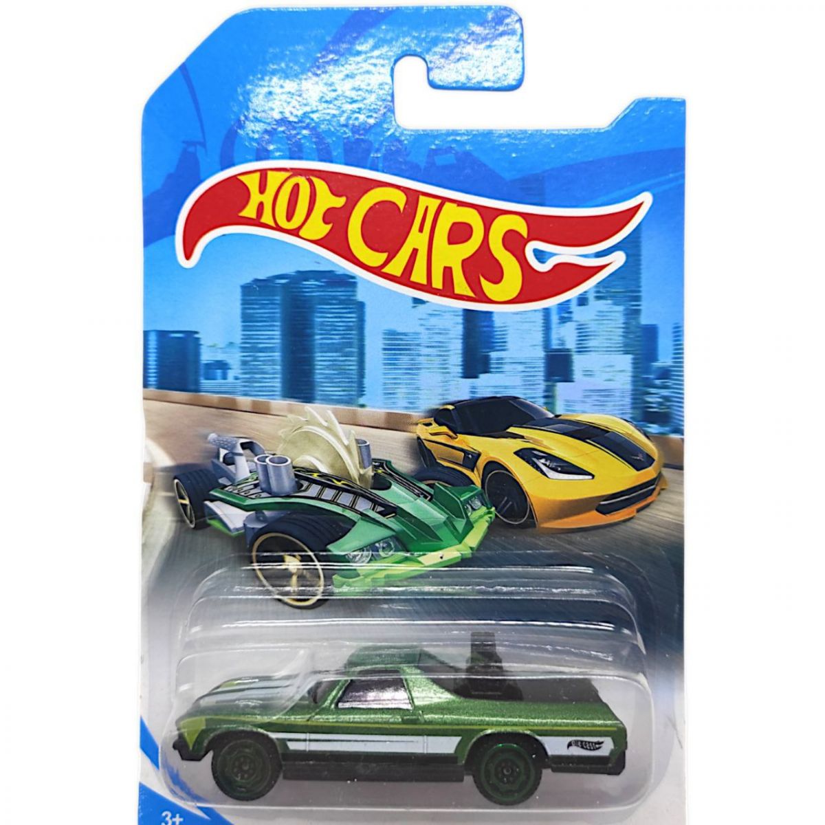 Машинка пластикова "Hot CARS" (зелена)