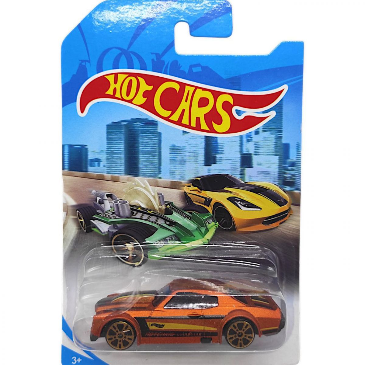 Машинка пластикова "Hot CARS" (сіра), вид 1