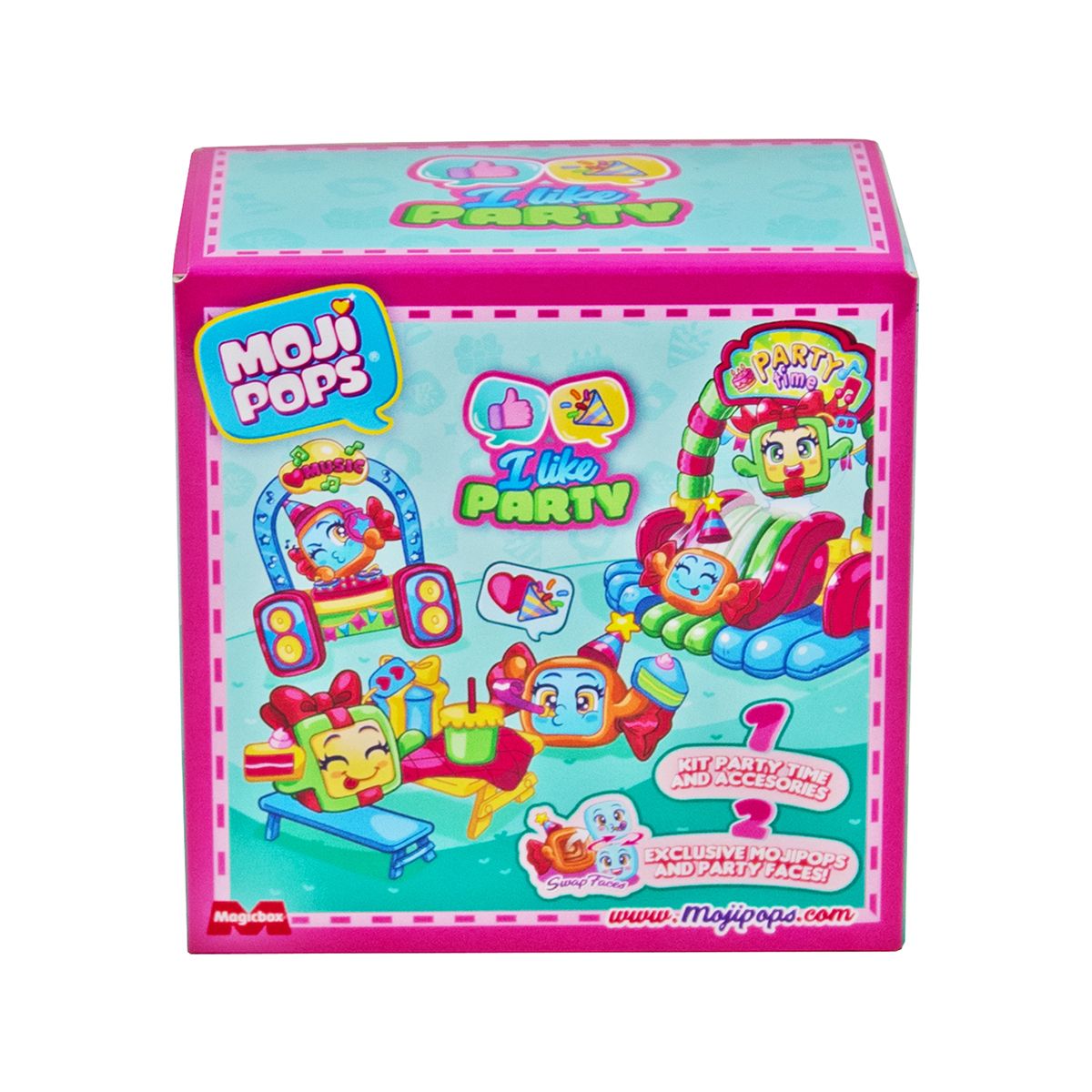 Игровой набор "MOJI POPS: Box I Like – Вечеринка" (2 фигурки)