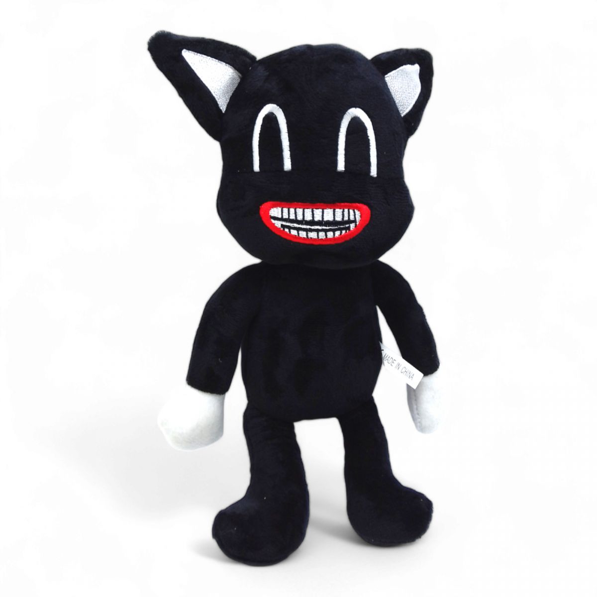 Мягкая игрушка "Мультяшный черный Кот", 30 см