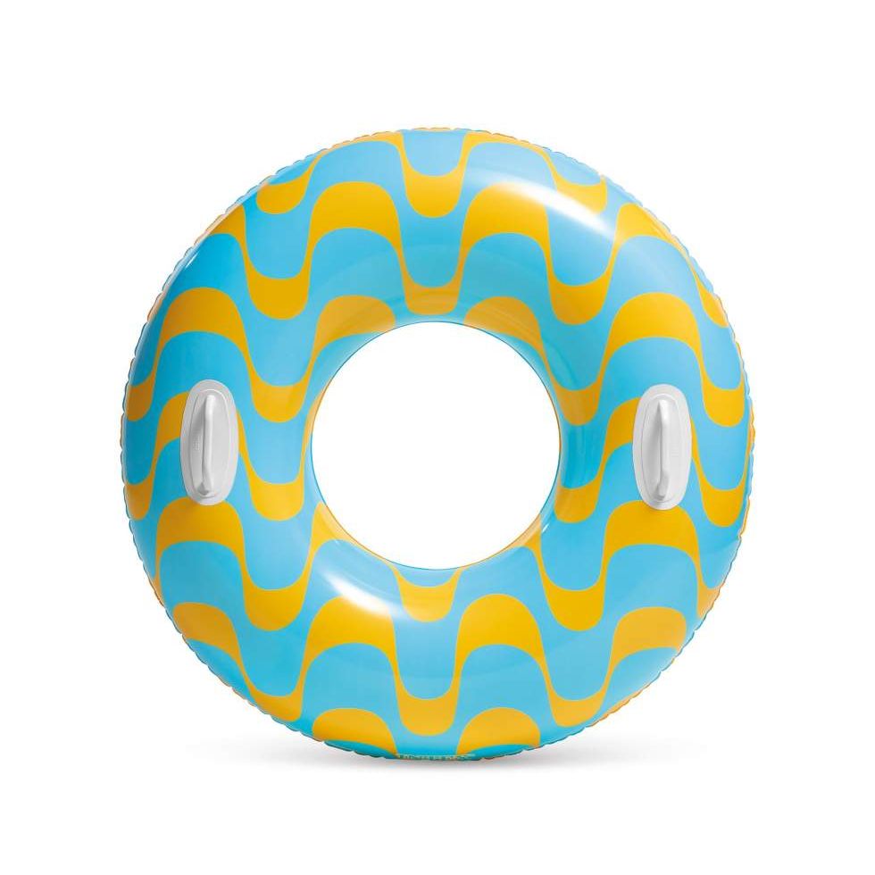 Надувний круг "Хвиля" (d=91 см) блакитний