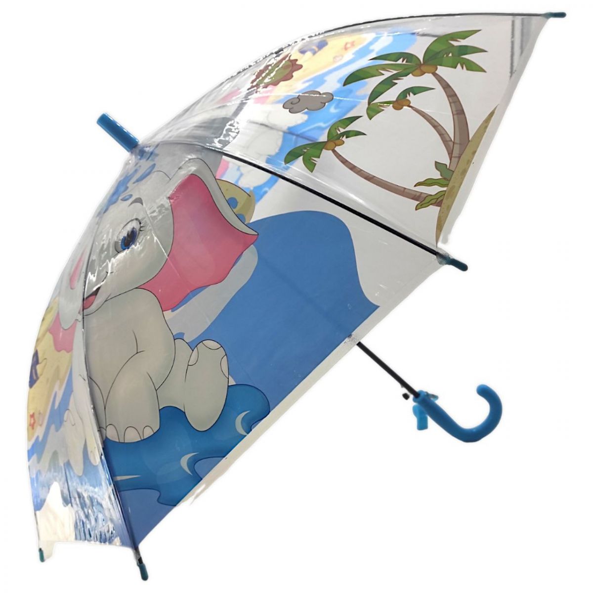 Дитяча парасолька-тростина "Слоники" (66 см)