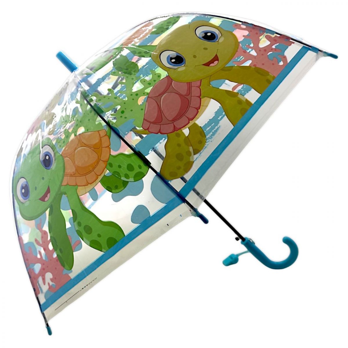 Дитяча парасолька-тростина "Черепашки" (66 см) вид 1