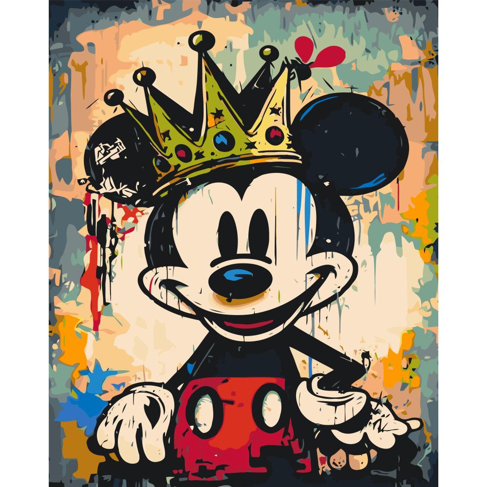 Картина по номерах "Міккі Маус" 40x50 см