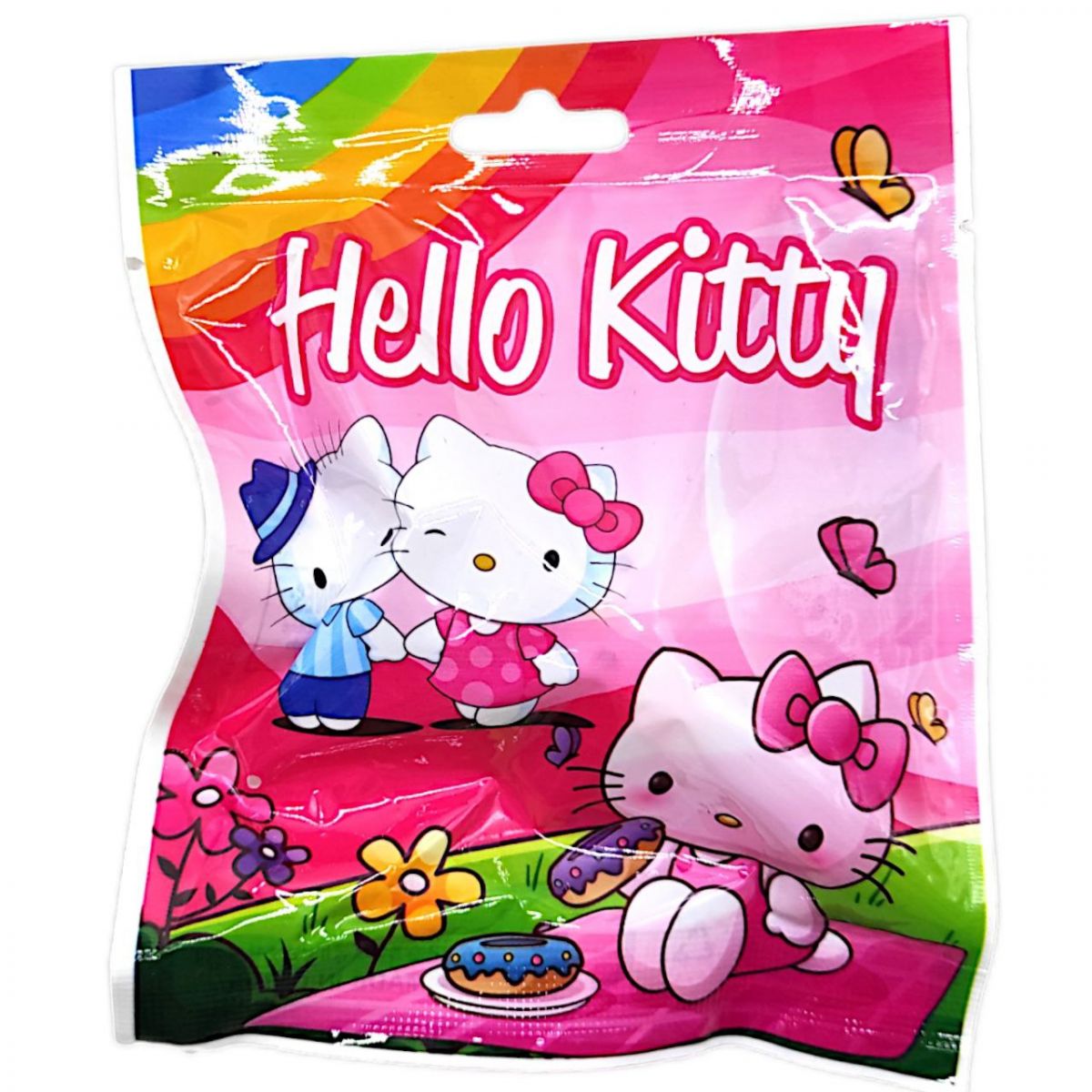Фигурка-сюрприз с карточками "Hello Kitty"