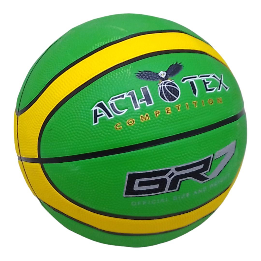 Мяч баскетбольный размер №7, зеленый