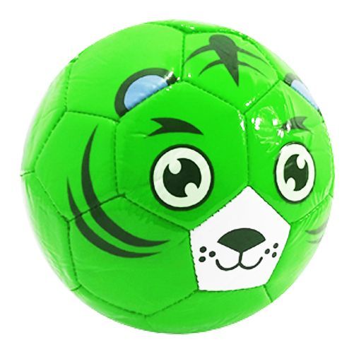 Уценка.  Мяч футбольный №2 "Тигрик" (зеленый) сдувается